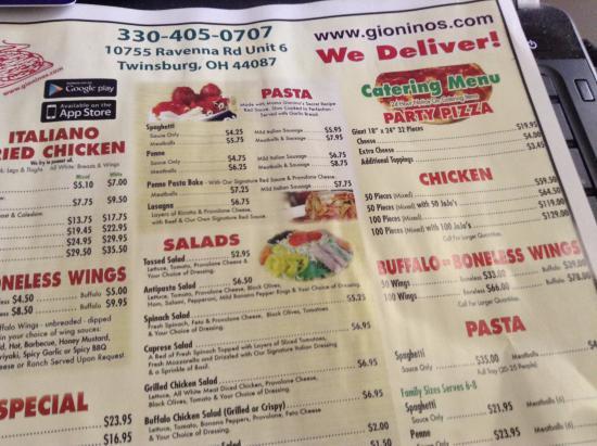 Gionino's Pizzeria