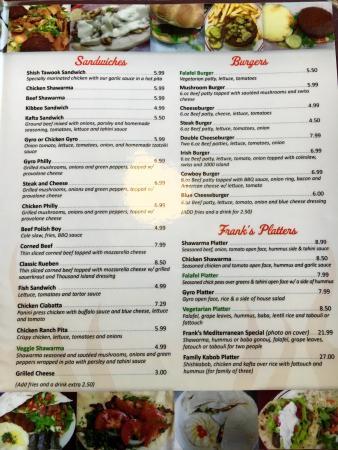 Frank's Falafel House